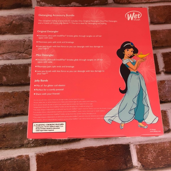 Disney Princess Wet Hair Brush Detangling Bundle - Picture 6 of 7